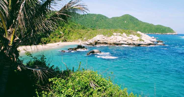 Parque Tayrona, in Colombia, is another one of those good and cheap places to travel in South America.