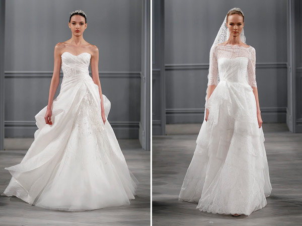 wedding dress trends 2014 in romantic style