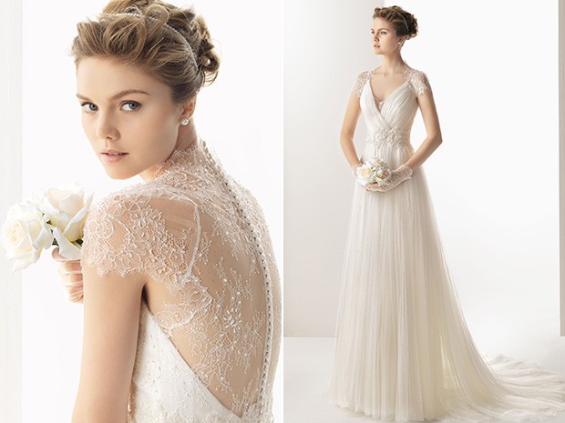 2014 wedding dress trends with sleeves