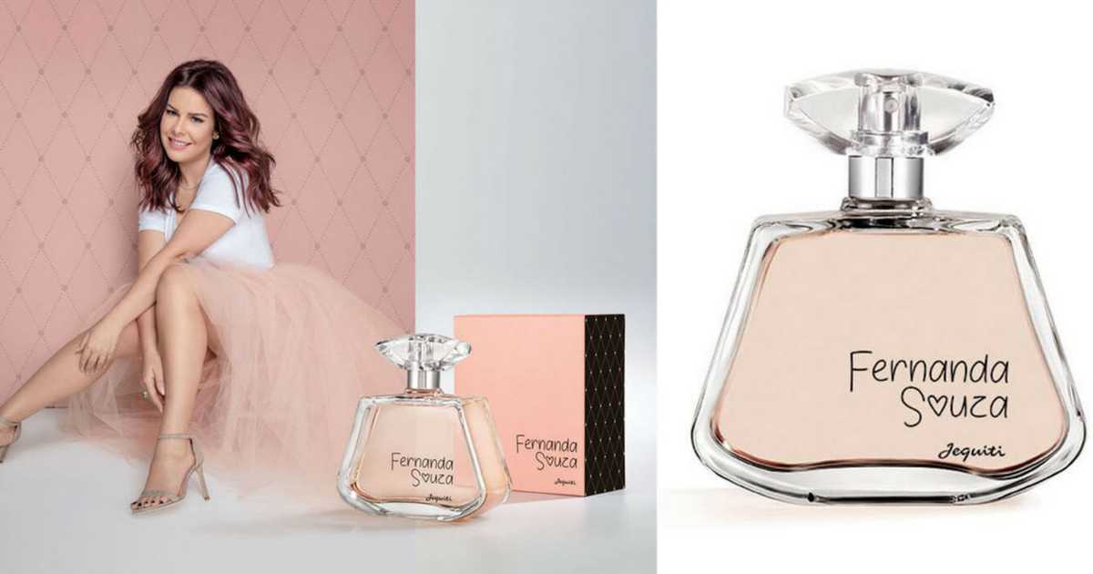 Women's perfumes to be proud of: Fernanda Souza (Jequiti) is one of the Brazilian women's perfumes to be proud of