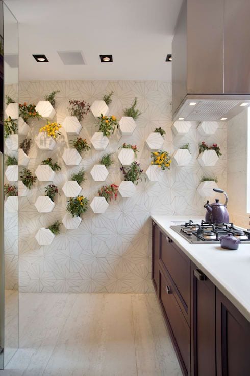 Flowery kitchen