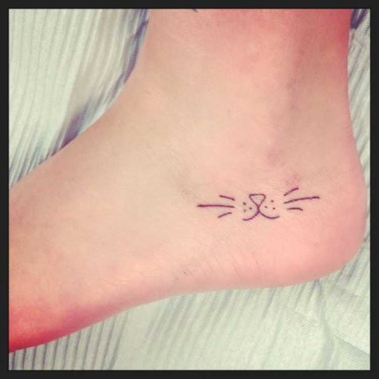 Delicate and cute tattoo