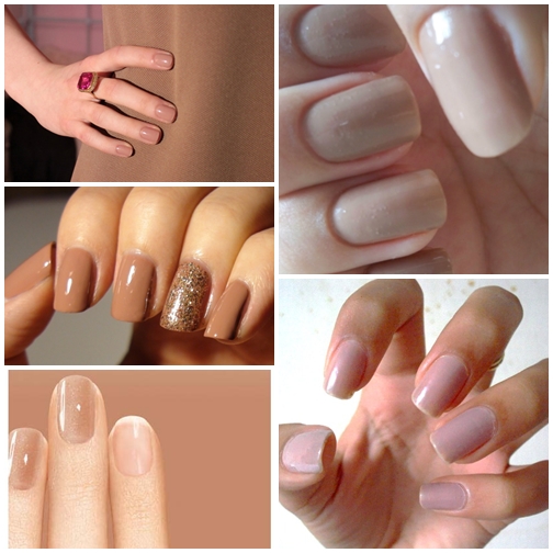 Clear nail polishes