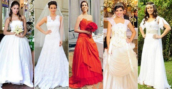 soap opera wedding dress models