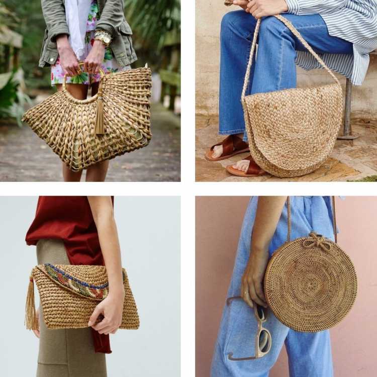 Straw bag is one of the bags of summer 2019