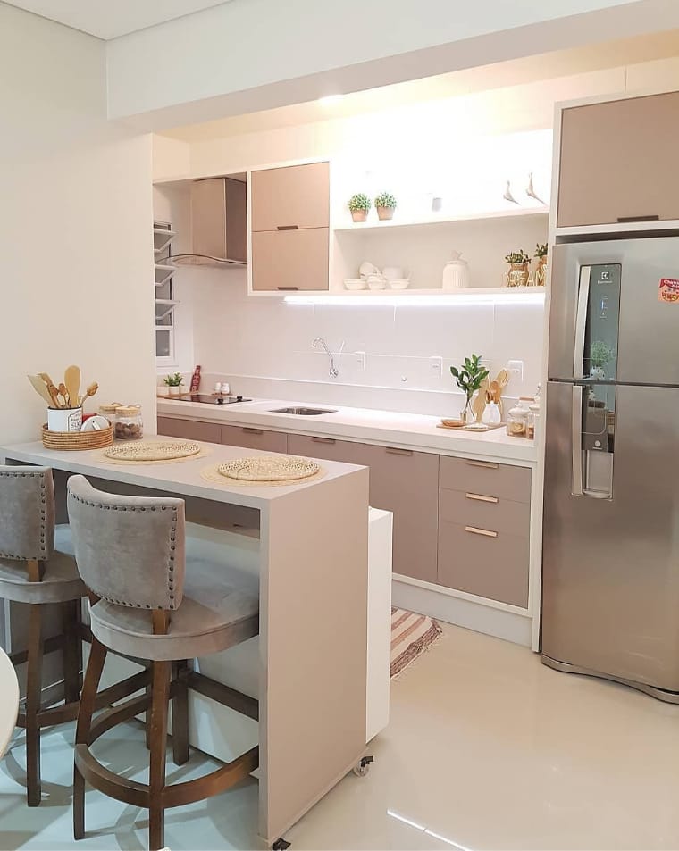 Kitchen with countertops