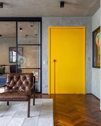 Yellow door