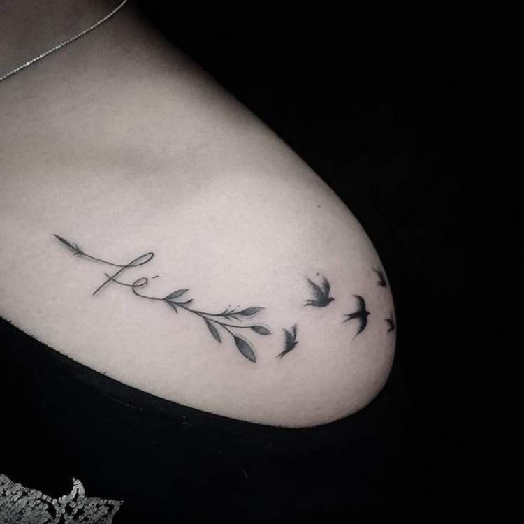 Delicate and beautiful tattoo