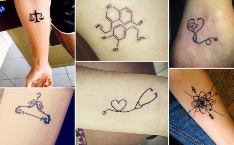 Photos of small and delicate tattoos