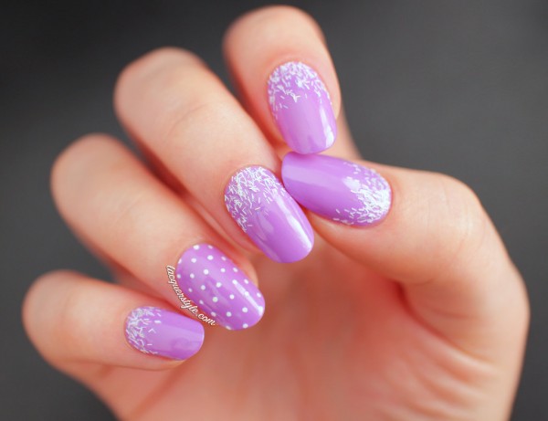 squoval decorated nails