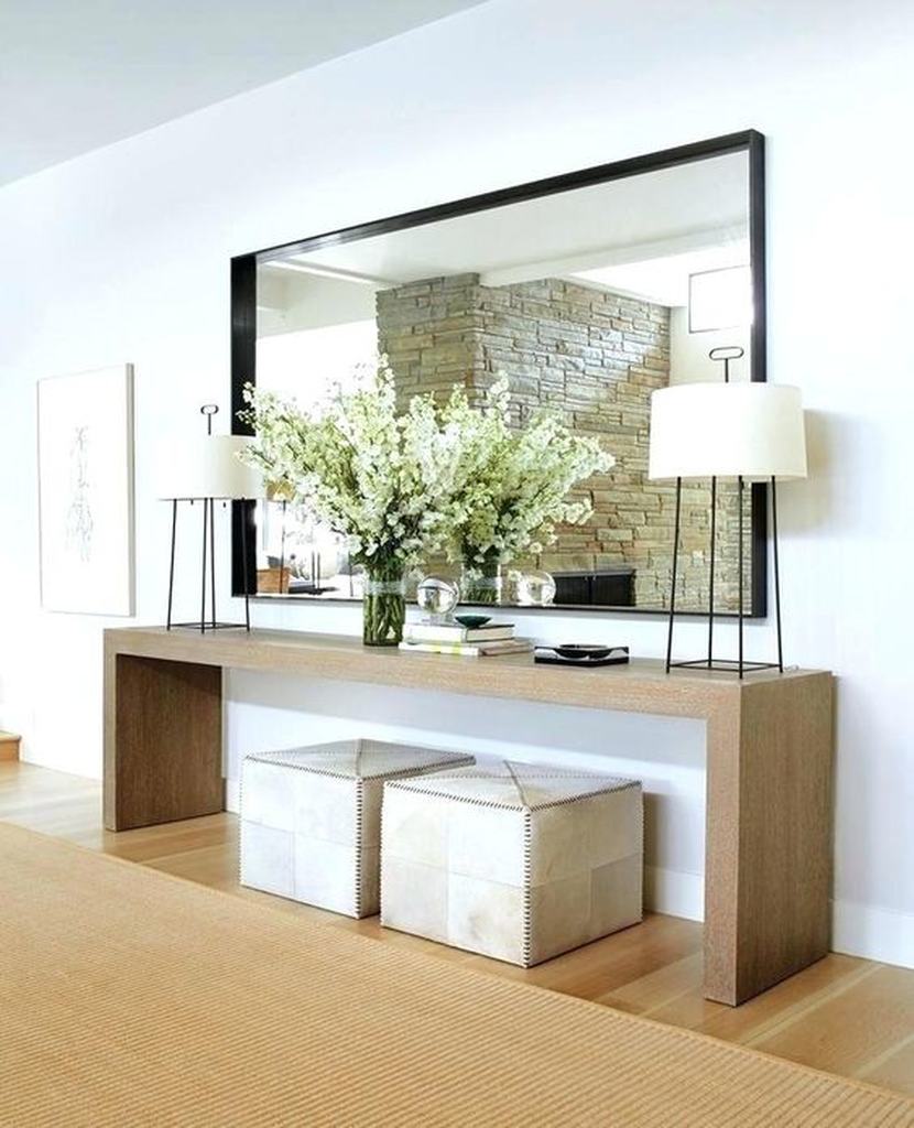 mirror in the living room highlight