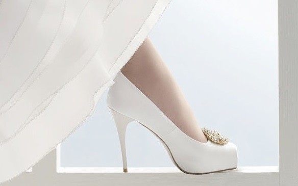 ideal shoes for brides