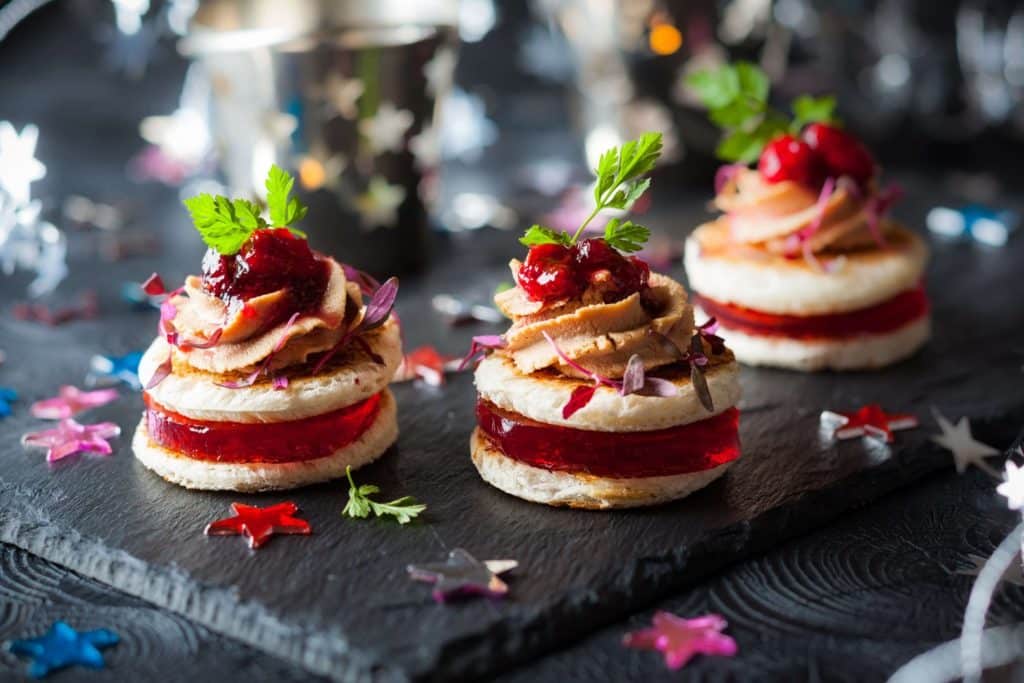 Christmas decorative foods