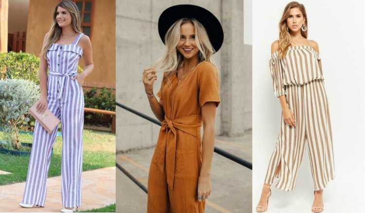 Linen jumpsuit is one of the light clothing trends for summer 2019