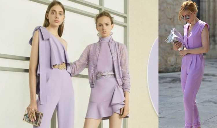 Lavender color is one of the light clothing trends for summer 2019