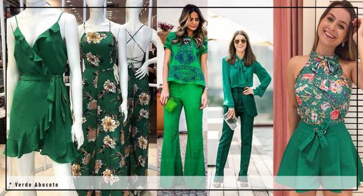 Green fluidity is one of the light clothing trends for summer 2019