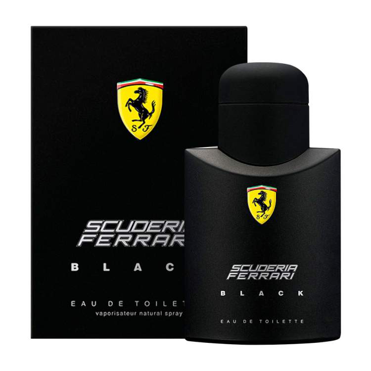 Ferrari Black is one of the best perfumes to give as a gift at Christmas