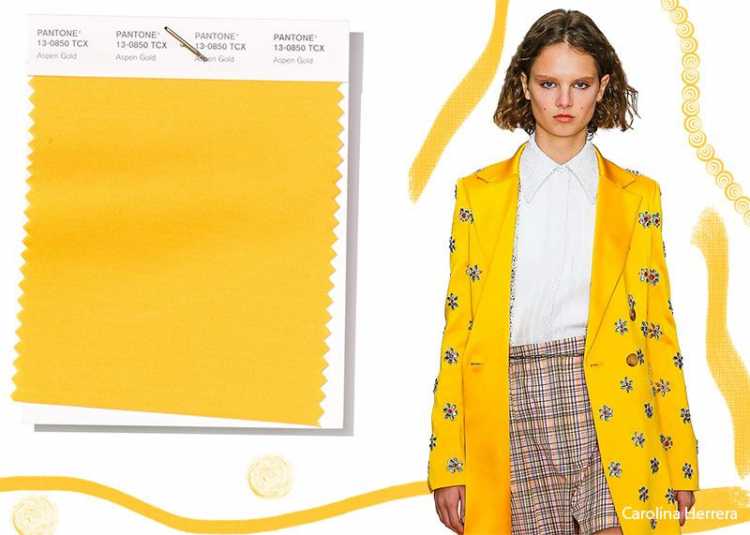 Aspen Gold is one of Pantone's 2019 trending colors