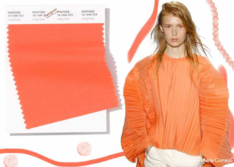 Living Coral is one of Pantone's 2019 trending colors