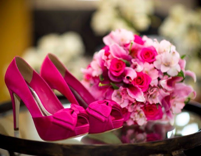 Colorful shoes for brides - Beauty and Fashion Site