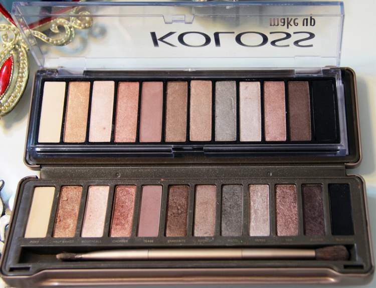 Koloss Luxury palette is one of the cheap makeup items that replace expensive and imported brands