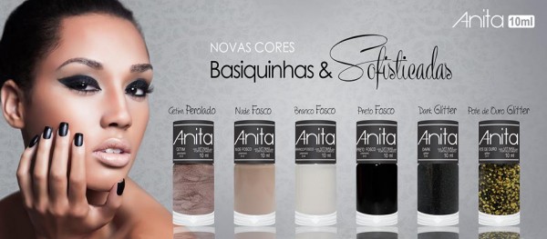 Fall-winter 2015 nail polish collection Basiquinhas & Sofisticadas Anita - New Colors!