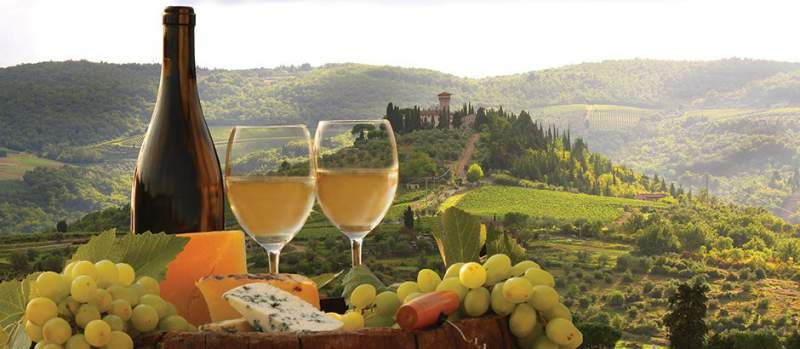 Tuscany in Italy is a wonderful place for a trip for two