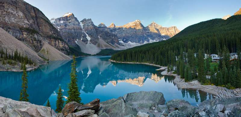 Lake in the Canadian Rockies