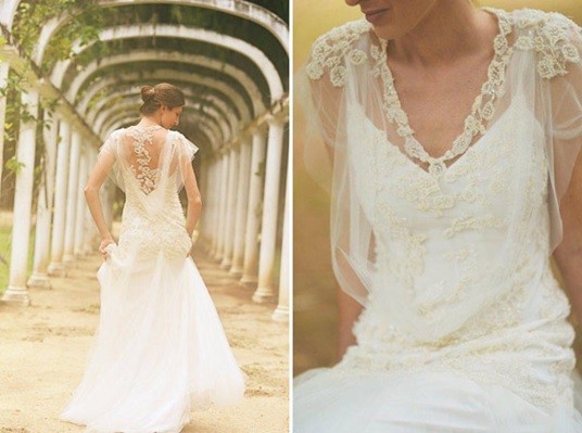 vestido de noiva para casamento no campo