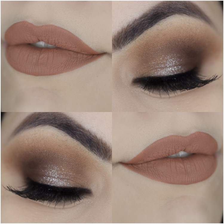 Nude makeup