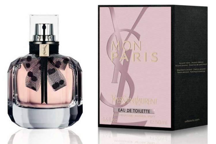 Yves Saint Laurent Mon Paris Eau de Parfum is one of the best perfumes of 2017