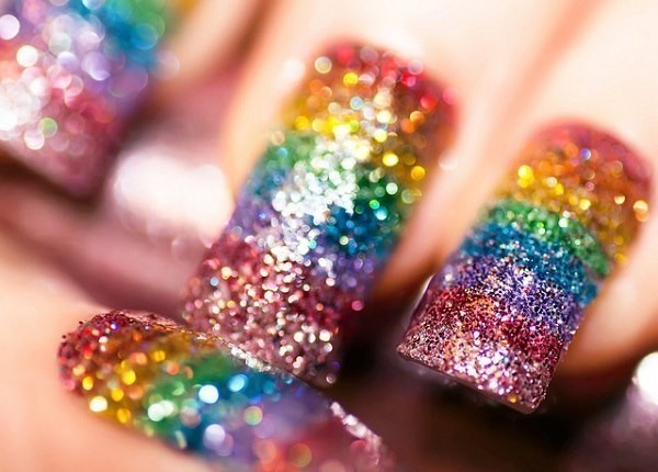 Image of Carnival decorated nails