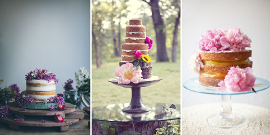 different wedding cakes