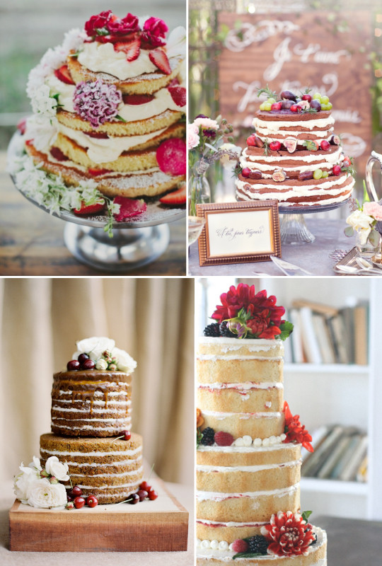 beautiful photos of Naked cake