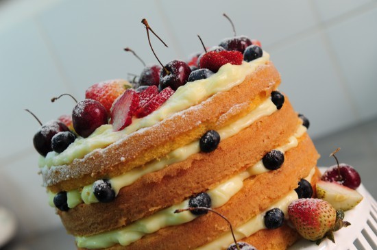 Naked cake image