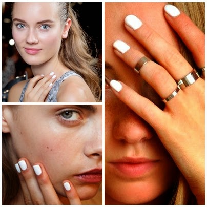 Photo of white nail polish on Decorated Nails 2015