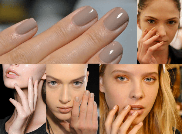 Decorated nails 2015 nude