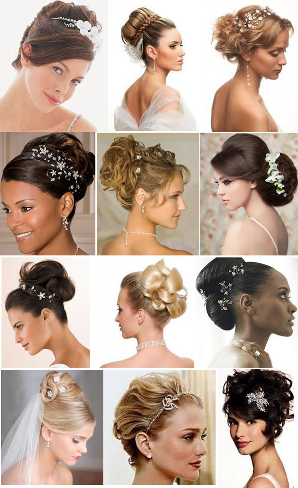 updo hairstyles - Hairstyles for brides: updo hair