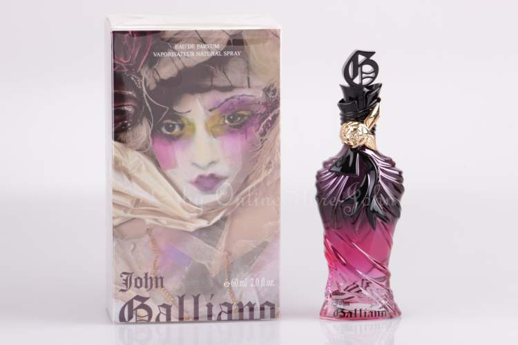 the John Galliano perfume by John Galliano in its feminine version, is one of the most powerful packages in the world of perfumes