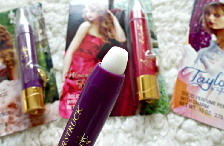 Taylor Scented Pen, by Taylor Swift is a good perfume to carry in your purse or toiletry bag