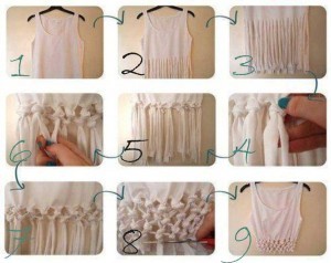 cut clothes step by step