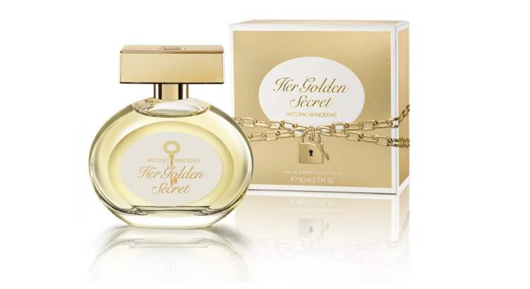 Her Golden Secret Antonio Banderas is one of the floral perfumes that make women feel powerful