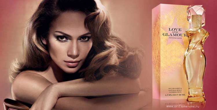 Love and Glamor Jennifer Lopez is one of the floral perfumes that make women feel powerful