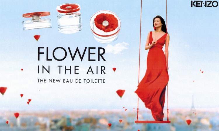 Flower in the Air Kenzo is one of the floral perfumes that make women feel powerful