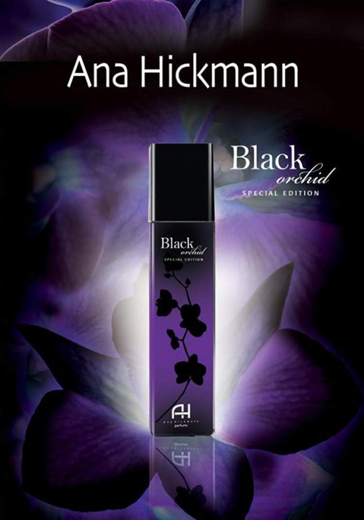 Ana Hickmann Black Orchid is one of the perfumes with the most beautiful bottles 