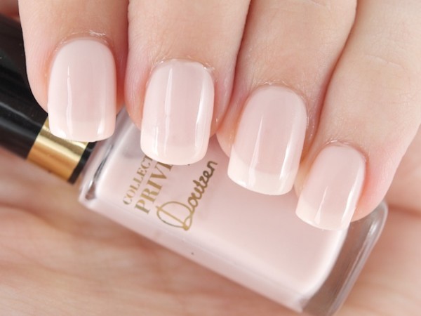 Nude nail polish right