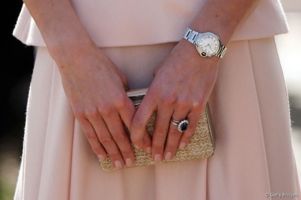 Kate Middleton and her chic nude nail polish