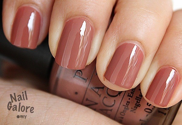 Nails with Nude Nail Polish