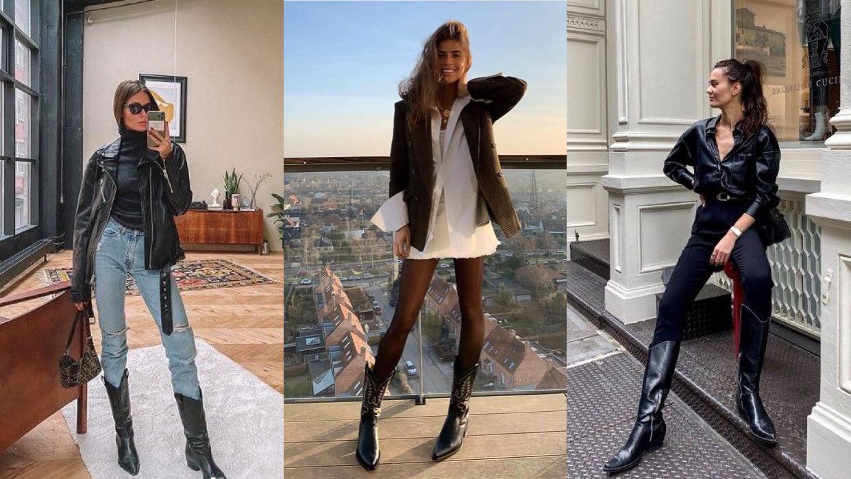 Texana boots, how to wear the new trend?  Look inspirations to rock