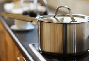 How to clean stainless steel pan?